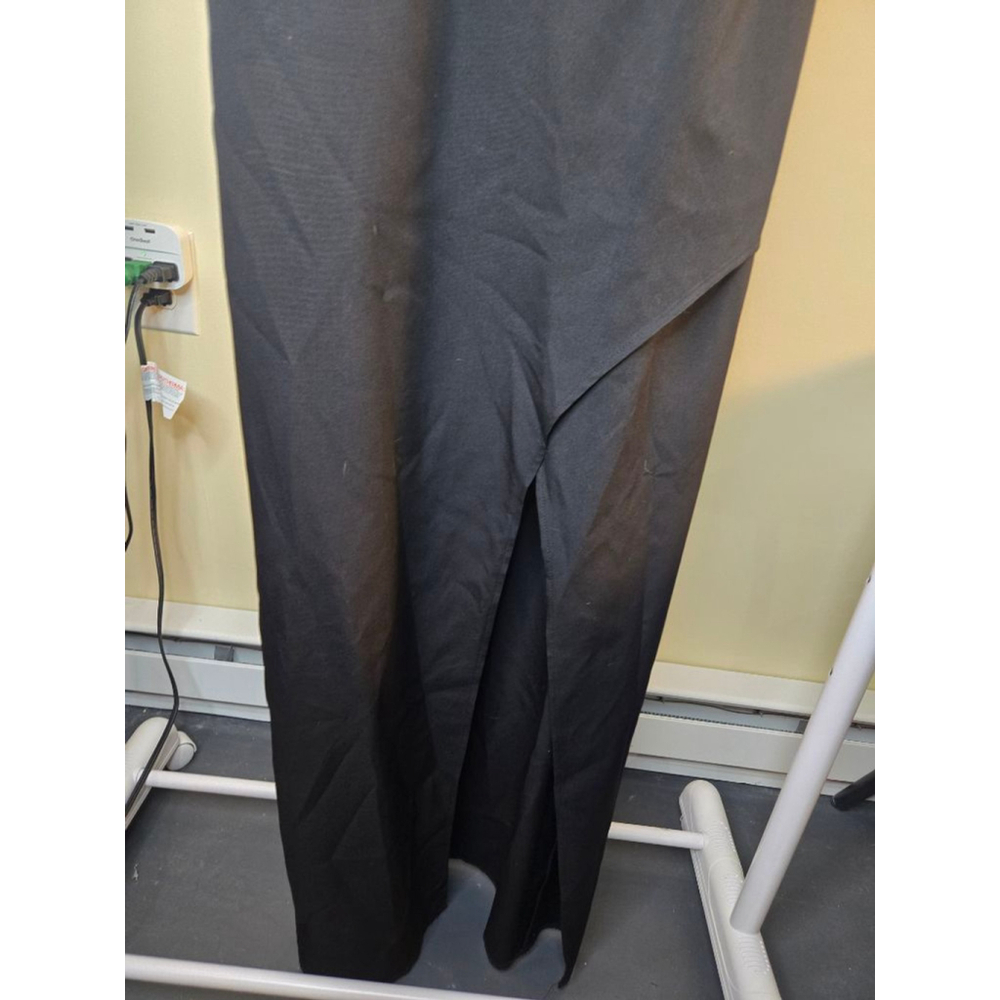 Women's BARIANO Black Halter Neck Maxi Dress L - Picture 8 of 16